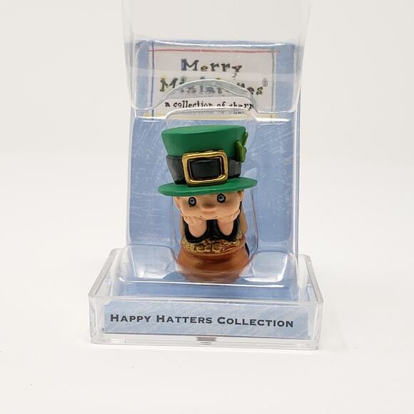 2000 Hallmark Happy Hatters Merry Miniature 3-Piece Holiday Ornament Set - Picture 5 of 5
